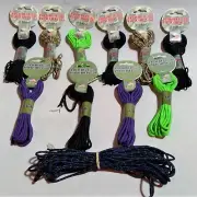 10 Assorted Parachute cording - 550 Cord = 16 Feet & 325 Cord = 21 Feet