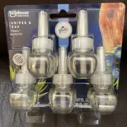 Glade PlugIns Air freshener Refills, Juniper & Teak, Infused with Essential Oils
