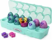 Hatchimals CollEGGtibles Jewelry Box Royal Dozen 12Pack Glitter Carton Accessory