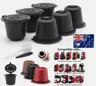 Refillable Reusable Coffee Filter Capsule Pods For Nespresso Maker Machine 6/12x