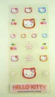 【震撼精品百貨】Hello Kitty 凱蒂貓~KITTY貼紙-透明櫻桃