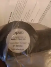 Piab Ppsf.75-X35 Vacuum Filter,31.78 Scfm Max Flow Rate