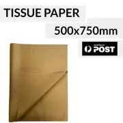 Bronze Tissue Paper 500x750mm Gift Wrap Colour Packaging Craft Acid Free 17gsm