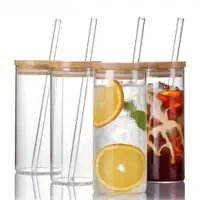 在飛比找ETMall東森購物網優惠-4 Set 600ML Drinking Glasses w