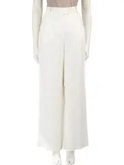 White Linen Trousers