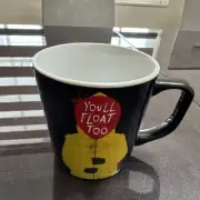 IT You’ll Float Too Coffee Mug Stephen King’s IT Georgie Raincoat 17oz