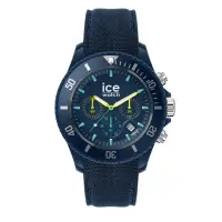 在飛比找momo購物網優惠-【Ice-Watch】三眼計時活力系列 44mm CH(深藍