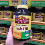 COSTCO好市多 NATURE MADE 萊萃美🐠高單位魚油迷你軟膠囊 200粒  FISH OIL