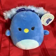 Squishmallows Baby Priscilla Blue Peacock NWT Bee Happy Collection ALDI 2021