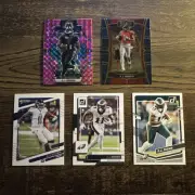 A.J. Brown 2021-2023 Panini Mosaic/Donruss/Select Philadelphia Eagles 5-Card Lot