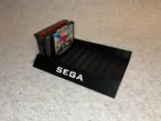 Stand holder for 10 games cartridges Sega Genesis Megadrive MasterSystem