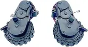 Left and Right Wheel Accessories, Compatible for DEEBOT N8/ N8 Pro/ T8/ T9/ OZMO 950/920, Vacuum Cleaner Glide Wheels Spare Parts.(L+R)