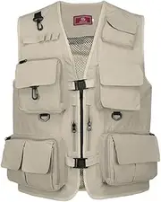 Fishing Photography Vest Summer Multi Pockets Mesh Jackets Quick Dry Waistcoat BBZY