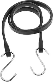 Heavy Duty Bungee Rope with Hooks Elastic Tarp Strap for Truck Trailer and Rv Versatile Cargo Securing Strong Hold for Outdoor Use and Transportation