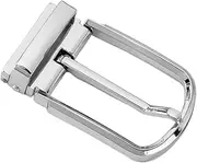 [ａ aternee] Reversible Belt Buckle Single Prong Roller Buckle Fashion Rectangle Pin Buckle Belt Accessories for Christmas, Fathers Day