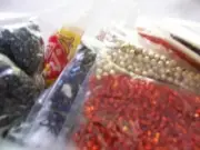 ASSORTED MIXED COLOR GLASS BEADS ADD GLITZ GLAMOUR GLOW