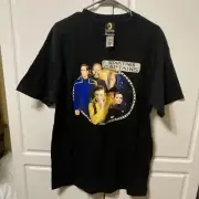 Vintage Star Trek The Experience Vegas T-Shirt 90s 1990s XL Kirk Picard Janeway