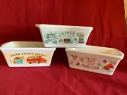 Royal Norfolk Harvest-Themed Mini Loaf Pan, 5-in. - lot of 8
