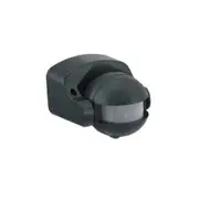 PIR Sensor Ceiling/Wall Mount IP44 Black - SENSOR PIR180-BK