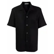 [Our Legacy] Our Legacy Boucle Short-sleeve Shirt 50 IT BLACK
