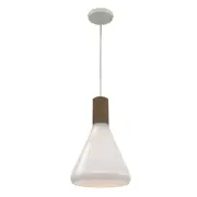Mercator Small Timber / Opal Glass Tara Pendant