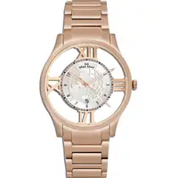 在飛比找樂天市場購物網優惠-Max Max MAS7010-2玫瑰金環遊世界時尚腕錶/白