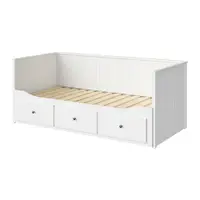 在飛比找IKEA優惠-IKEA 坐臥兩用床框/3抽, 白色, 80x200 公分