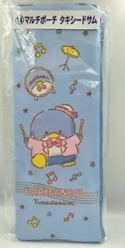 Sanrio Tuxedosam Tuxedo Sam padded case, zip up with handle. Kuji Hapidanbui.