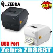 Zebra ZD888T USB Desktop Thermal Barcode Sticker Label Printer Replace GK888T