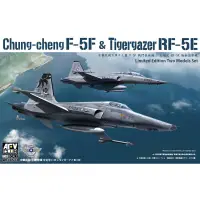 在飛比找蝦皮商城優惠-戰鷹 1/48 中華民國空軍中正號 F-5F 戰鬥教練機+虎