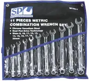 SP Tools SP10011 - Combination Spanner Set - 11 Piece Metric