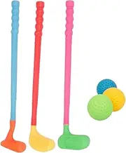 Toddler Golf Clubs - Toddler Outdoor Toys Golf - Lightweight Family Bonding Toys for Preschool Sports Education Activities Outdoor Backyard Practice Game Night