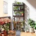 Raised Garden Bed Tomato Planter with Trellis Greenhouse Flowers Tomato Cage