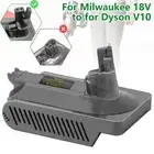 Battery Adapter for 18V Milwaukee Convert to for Tools Dyson V10 Vacuum Cleaner