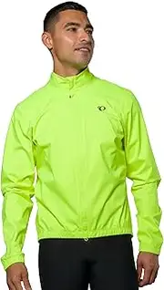 [Pearl iZUMi] Men's Quest WxB Rain Jacket, Full-Length Zipper, 2.5-layer Waterproof Fabric, Adjustable Waist & Relaxed Fit