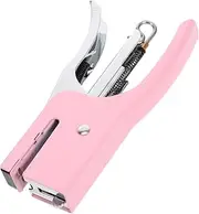 Homoyoyo Elegant Macaron Metal Hand Stapler Compact Office Supply Set School Supplies for Teen Girls
