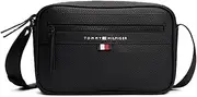 [Tommy Hilfiger] Essential Small Messenger Bag, Black