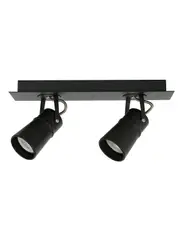 Jackson 2 Light Bar Spot in Black