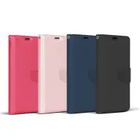 在飛比找momo購物網優惠-【小米】紅米Note 8T 商務可立式掀蓋皮套(4色)