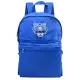 【KENZO】經典刺繡虎頭LOGO輕量尼龍手提旅用包後背包(藍 大款)