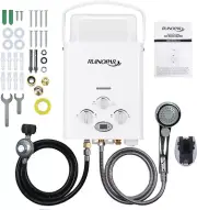 Portable Water Heater Propane Tankless - 6L 1.58GPM RV on Demand Hot Gas Outdoor