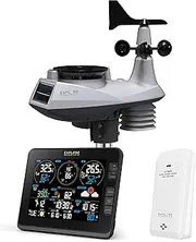 Explore Scientific Weather Station 7 in 1 WiFi Advanced Professional Weather Station, (WSX3001)