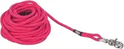 Trixie Tracking Lead, Round, Discharge Carabiner, S-L: 20 m / 6 mm, Fuchsia, Tracking