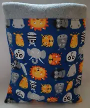Guinea Pig Gerbil Hedgehog Ferret snuggle sleep sack bag 10x12 whimsy zoo 514