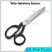 Scissors 8 inch Heavy Duty Industrial Tailor Scissor Shears Fabric Leather Black