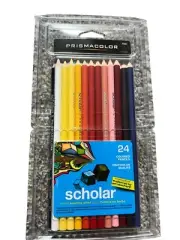 Prismacolor Scholar Colored Pencil Set, 12-Colors, Designed for Artists