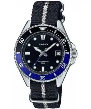Casio MDV10C-1A2 Men's Quartz Analog Watch with Stainless Steel Strap