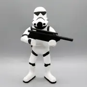 NAVAJO FOLK ART-STAR WARS STORM TROOPER by VIRGIL WOOD - NATIVE AMERICAN