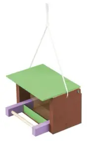 NEW Home Depot Birdy Buffet feeder kids workshop wooden kit with pin May 2025