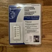 Intermatic E1210WC Electronic Countdown Timer Switch 10, 20, 30, 60 Minutes. New